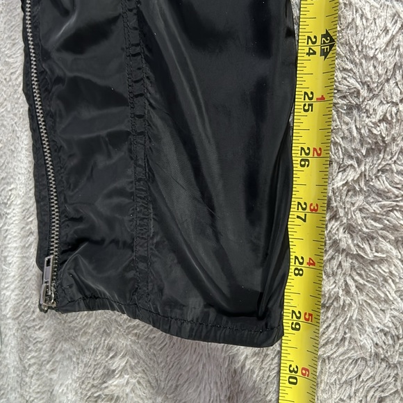 LF Los Angeles, black parachute jogger style pants, size small - Picture 7 of 10